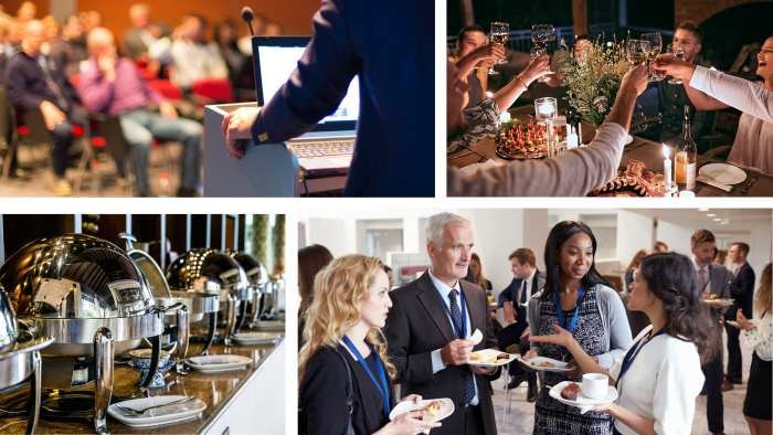 Restaurant Events Management System Dashboard
