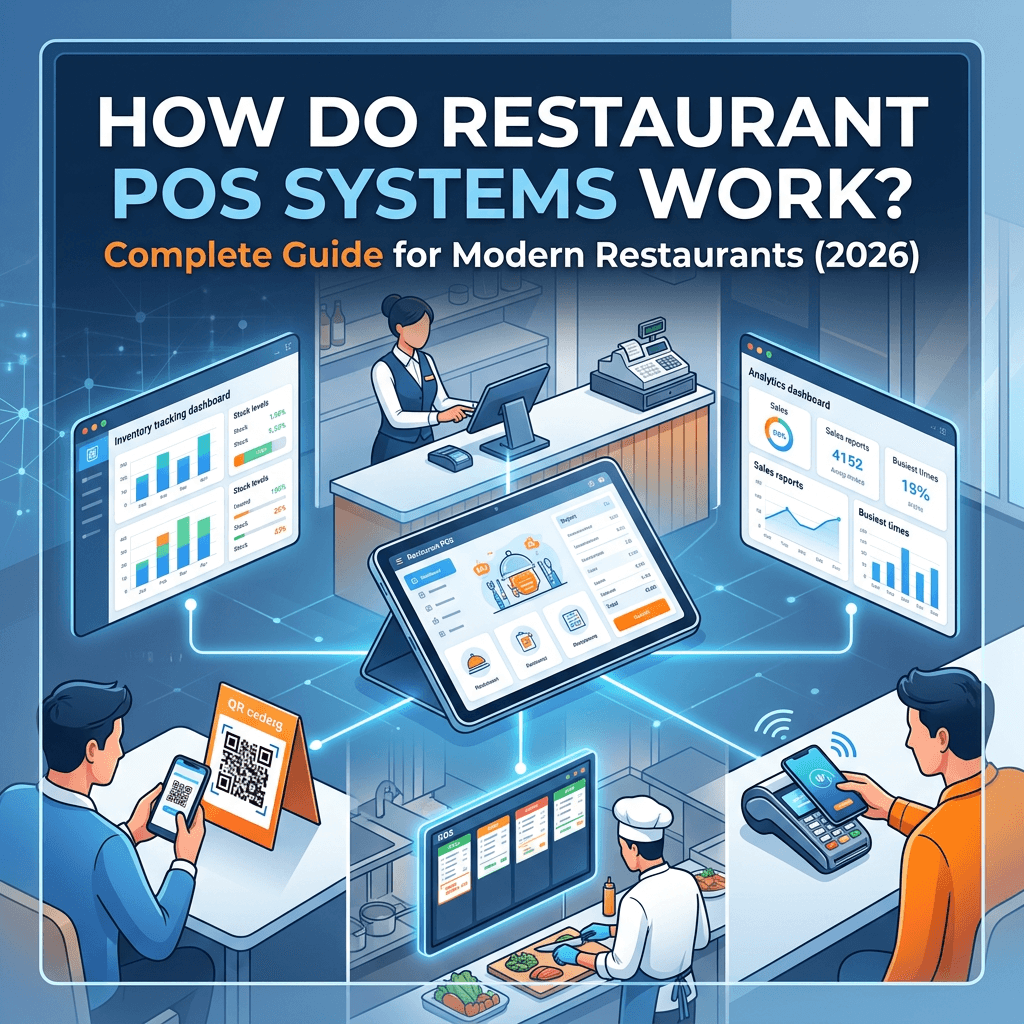 How Do Restaurant POS Systems Work? A Complete Guide for Modern Restaurants (2026)